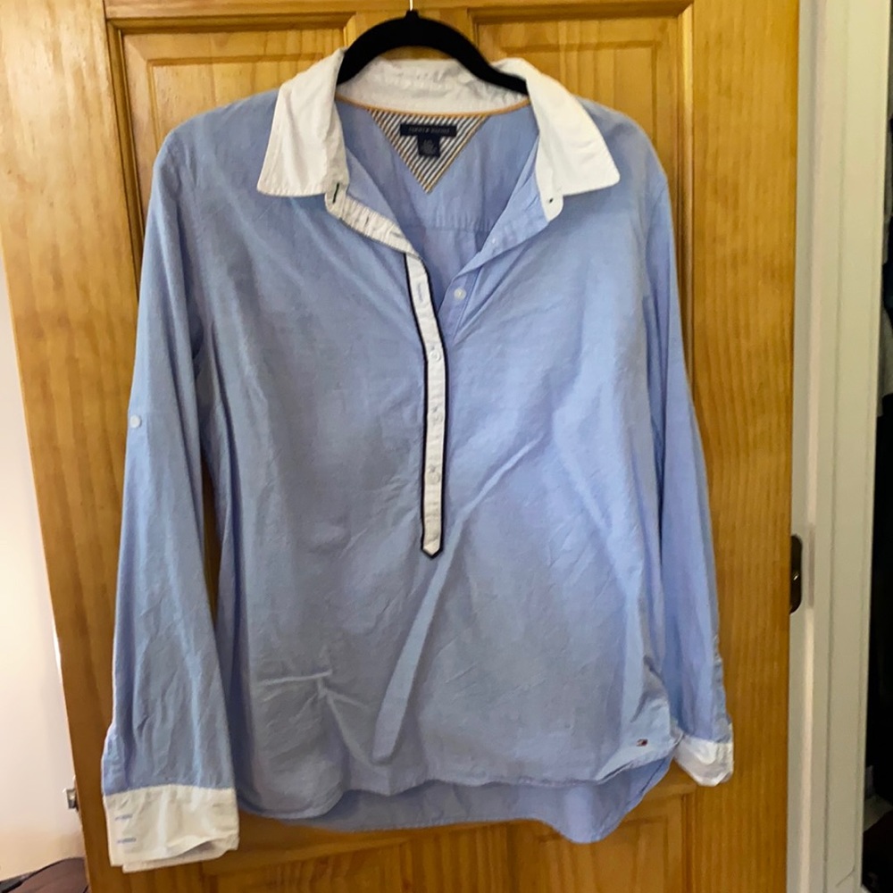 Tommy Hilfiger chambray popover